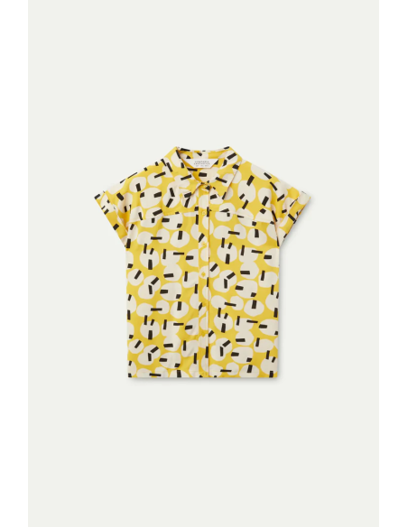 Compania Fantastica Onigiri Geometric Short Sleeve Shirt - 51C/40019