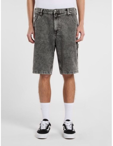 DICKIES GARYVILLE DENIM SHORT LIGHT GRAY WASH - DK0A4XCKJ811