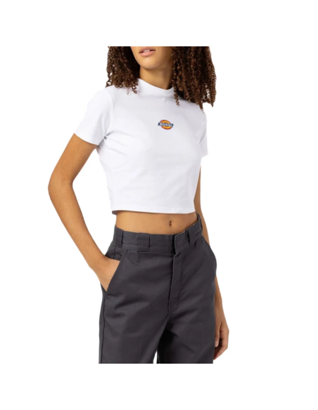 DICKIES T-SHIRT W MAPLE VALLEY WHITE - DK0A4XPOWHX1