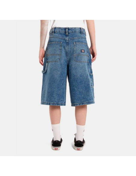 DICKIES DENIM JORTS W CARPENTER W RINSED FADE - DK0A4Z85K211