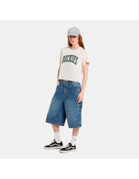 DICKIES DENIM JORTS W CARPENTER W RINSED FADE - DK0A4Z85K211