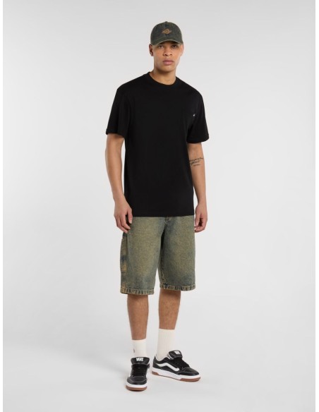DICKIES SHORTS M MADISON YELLOW FADE INDIGO - DK0A4YSYK581