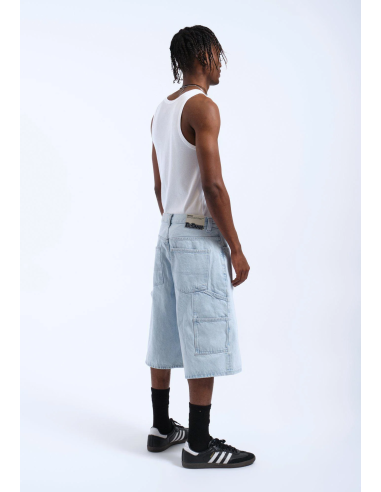 DR DENIM VALI WORKER STREAM SUPERLIGHT RETRO CONTRA SHORTS - 2410106