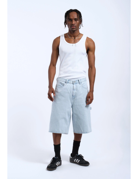 Dr Denim Shorts M Vali Worker Stream Superlight Retro Contra Denim - 2410106