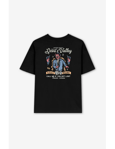 Kaotiko Still Alive Black T-shirt - AQ052-02-G002