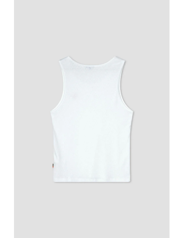 Kaotiko Tank Heart White T-shirt -...