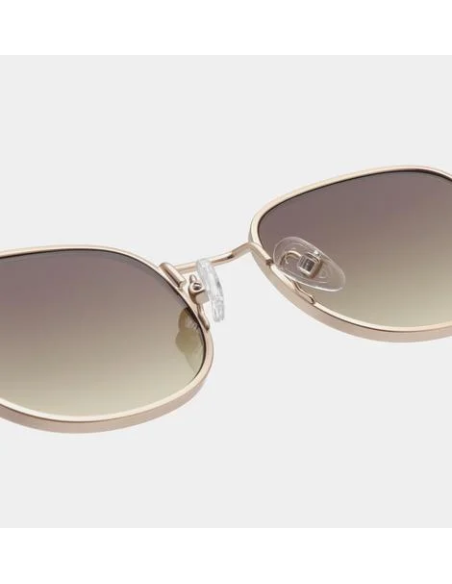 A.kjaerbede HELLO Matte Gold Sunglasses - KL2505-008