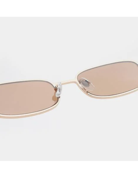 A.kjaerbede NOAH Gold Burnt Amber Sunglasses - KL2506-004