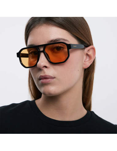 MELLER SEBA BLACK ORANGE SUNGLASSES -... MELLER SEBA BLACK ORANGE SUNGLASSES -...