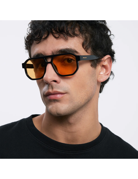MELLER SEBA BLACK ORANGE SUNGLASSES - SE-TUTORANGE