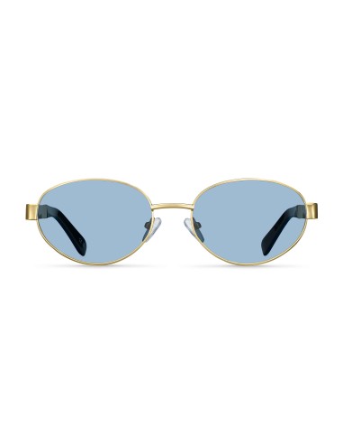 MELLER KARAM GOLD BLUE SUNGLASSES - KAR-GOLDBLUE