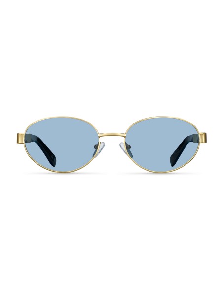 MELLER KARAM GOLD BLUE SUNGLASSES - KAR-GOLDBLUE