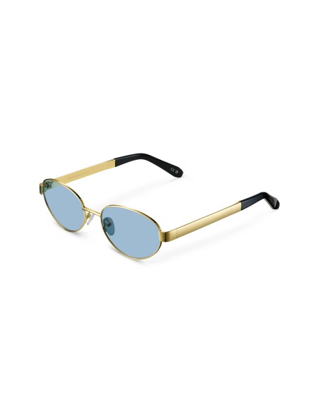 MELLER KARAM GOLD BLUE SUNGLASSES - KAR-GOLDBLUE