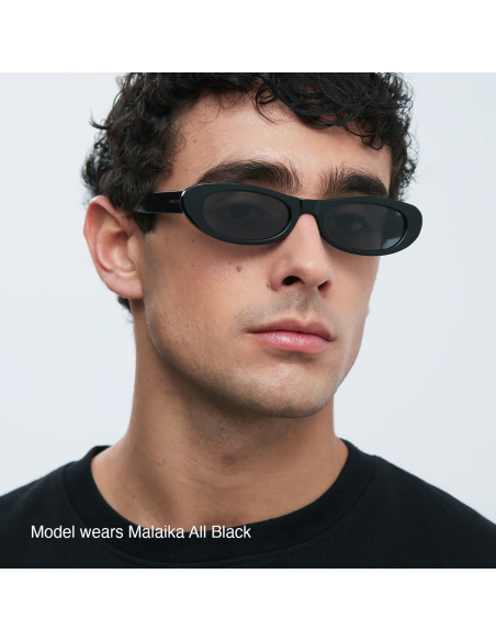 MELLER MALAIKA BLACK ORANGE SUNGLASSES- ML-TUTORANGE