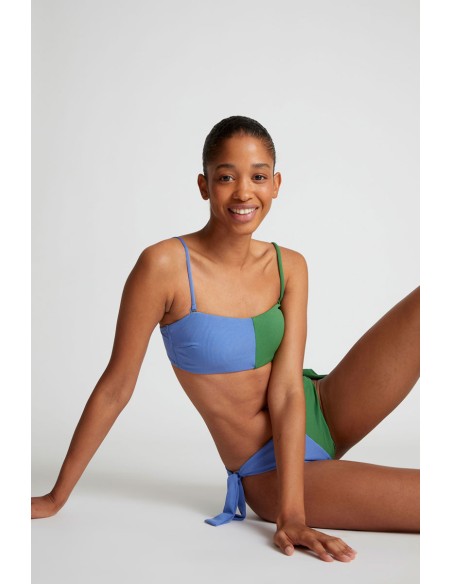 Compania Fantastica Braguita lazada bicolor verde bikini - 52C/13930