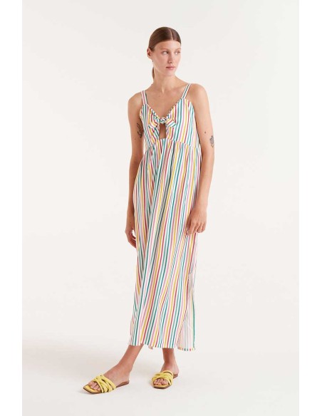 Compania Fantastica Stripes Maxi Dress - 52C/40110