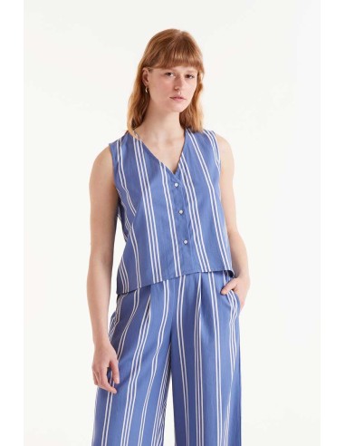 Compania Fantastica Blue Vest - 52C/40128