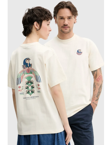 Kaotiko Organic Cotton Timeless Immensity T-Shirt - AQ016-01S-G002