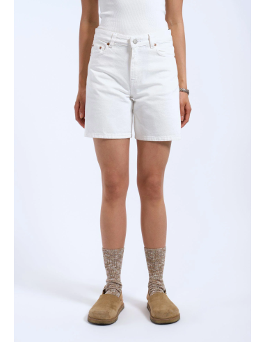 Dr Denim Shorts W Arch White Denim -...