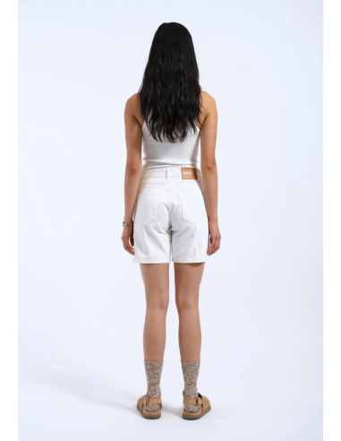 Dr Denim Arch White Shorts - 2510104