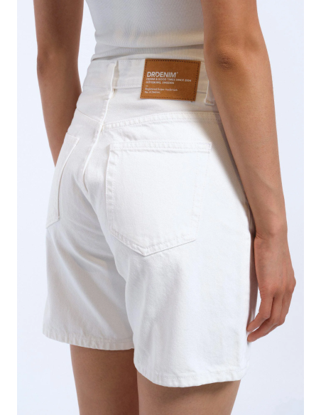 Dr Denim Shorts W Arch White Denim - 2510104