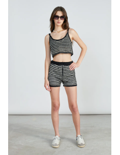 24COLOURS Crocheted shorts...
