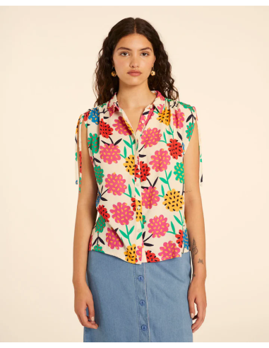 PEPALOVERS FLOWER RUNNED SHIRT - 111349
