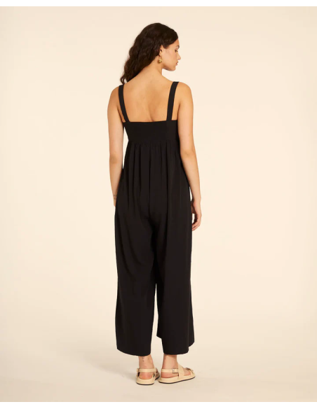 PEPALOVERS BLACK KNOTTED JUMPSUIT - 111426