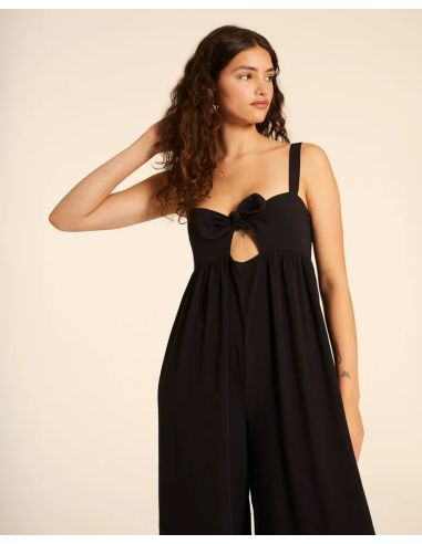 PEPALOVERS BLACK KNOTTED JUMPSUIT -...