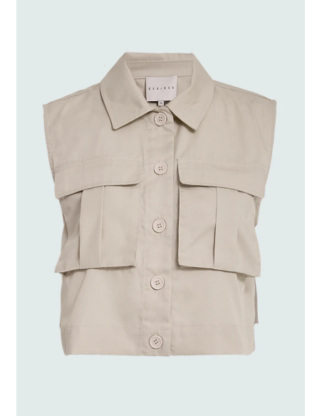 Desires DSFaye Cropped Vest - DE9399