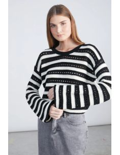 24 Colours Sweater Openwork...