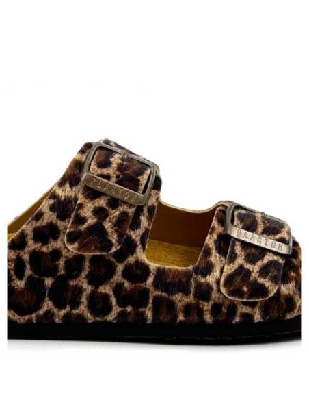 Plakton BETA Leopardo 5 Pelo 90 Sandals - 180010-Pelo90