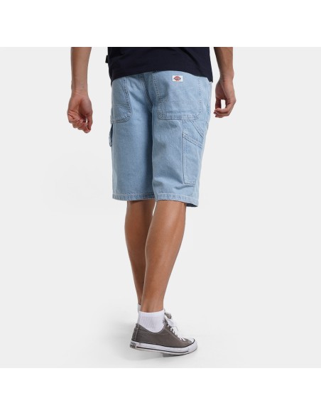 DICKIES Shorts Denim M Garyville Vintage Aged Blue - DK0A4XCKC151