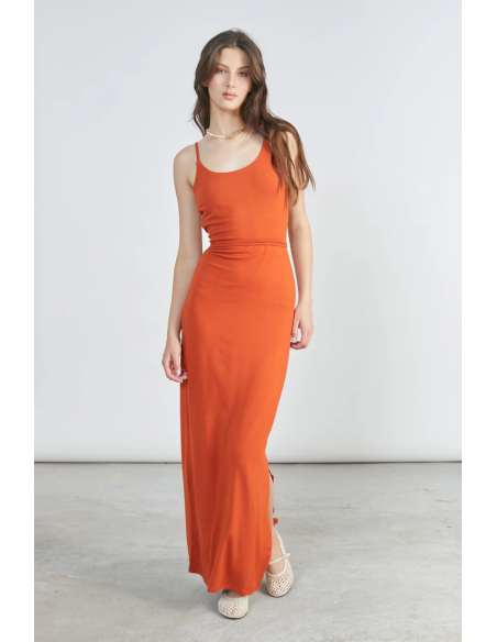 24Colours Orange dress - 25S-21186a