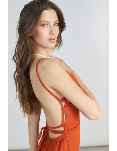 24Colours Orange dress - 25S-21186a