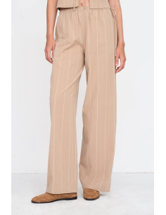 24Colours Beige Pants -...