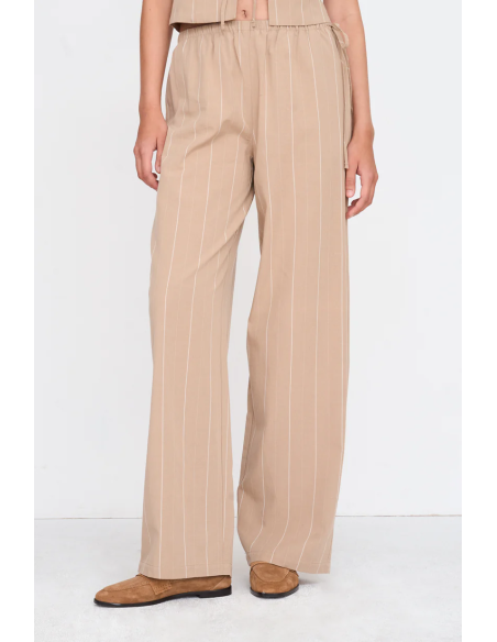24Colours Beige Pants - 25u-60910.br.