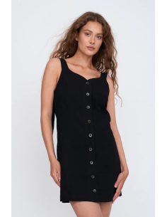 24Colours Black Dress -...
