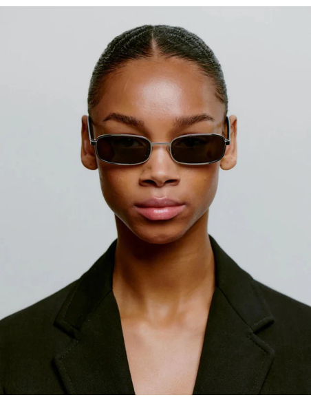 A.kjaerbede NOAH Silver Black Sunglasses - KL2506-008