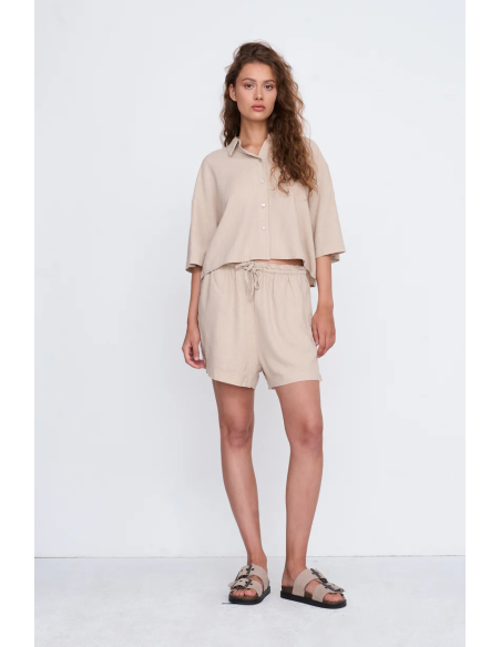 24 Colours Beige Blouse - 30476b.bg.