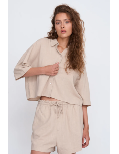 24 Colours Blouse Beige -... 2