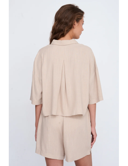 24 Colours Blouse Beige - 30476b.bg.