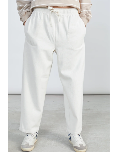 24 colours Pants Ecru Cotton - 25S-60874