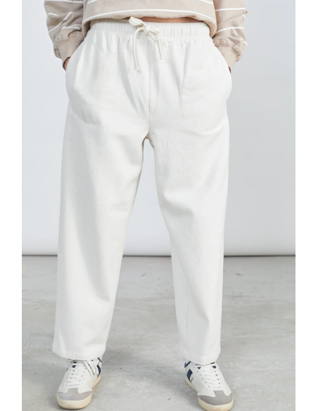 24 colours Pants Ecru Cotton - 25S-60874