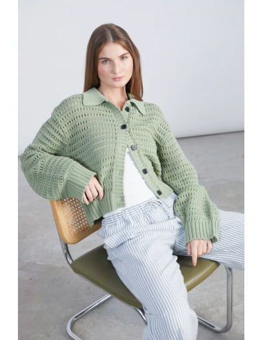 24 Colours Knitted Cardigan - 25S-41215B
