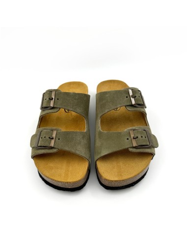Plakton Afelpado Light Kaki Sandals -...