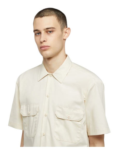 Dickies Shirt Top Work SS Rec Whitecap Gray - DK0A4XK7F901