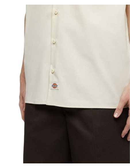 Dickies Shirt Top Work SS Rec Whitecap Gray - DK0A4XK7F901