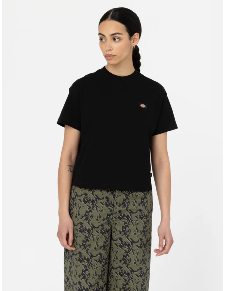 Dickies Top Oakport  Boxy SS Tee Black - DK0A4Y8LBLK1
