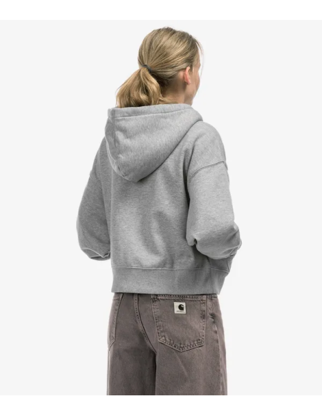 Dickies Zip Hoodie W Oakport Heather Grey - DK0A4Y1ZHG01